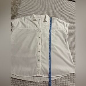Westbound Casual White Button Down Shirt